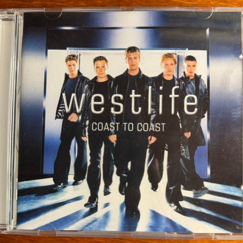 Westlife Coast to coast musikk cd 🔥som ny!!