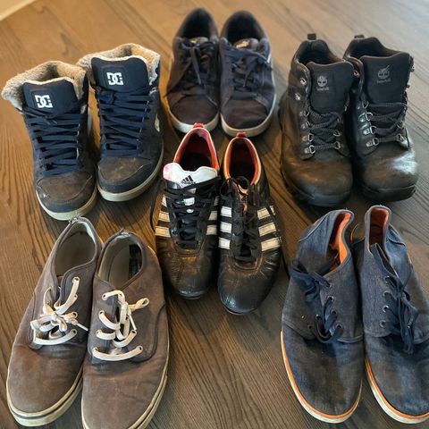 Diverse sko til herre