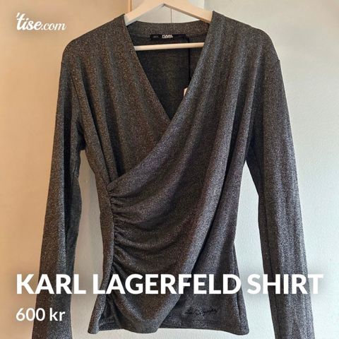 Karl Lagerfeld skjorte (helt ubrukt)