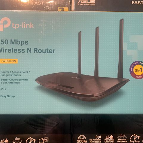 TP-Link WIFI RUTER TL-WR940N V3