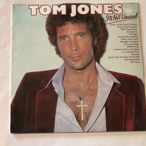 TOM JONES / IT'S NOT UNUSUAL - VINYL LP