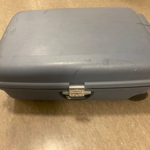 Samsonite koffert, innsjekket bagasje, vintage