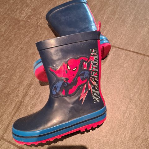 Spiderman regnstøvler