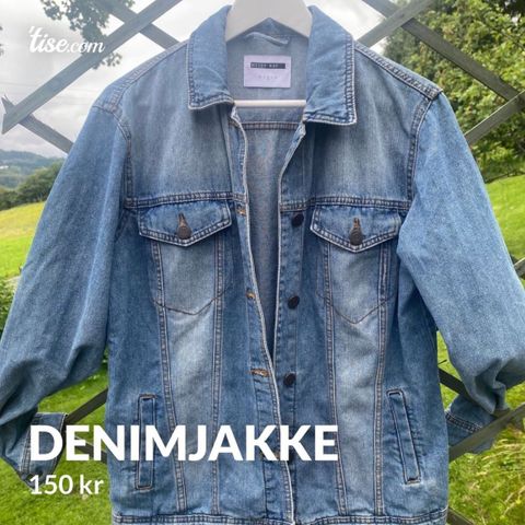 Denimjakke strl M