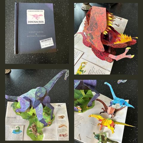 Dinosaurer pop-up fakta bok (utgått norsk utgave)