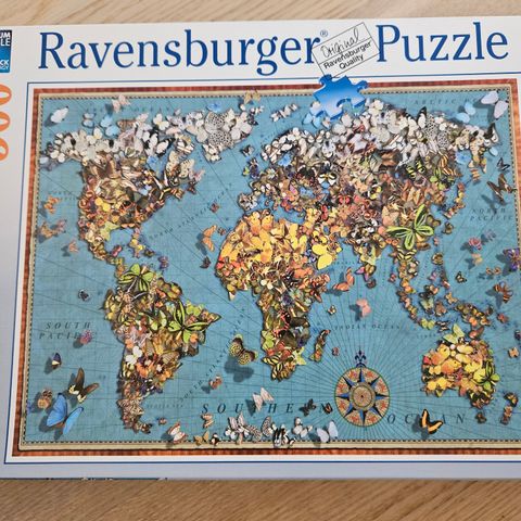 Ravensburger puslespill 500 brikker