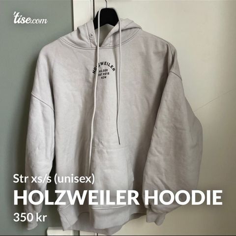 Holzweiler hoodie