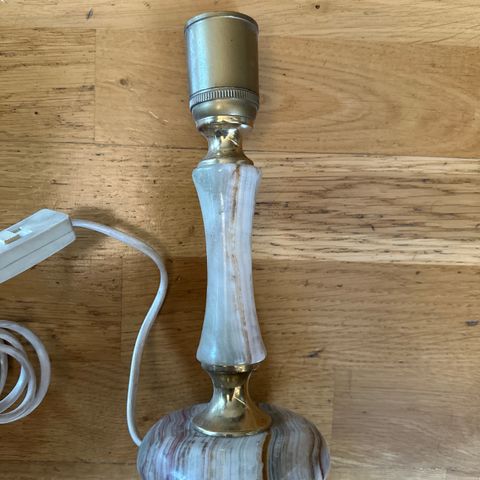 ELDRE RETRO marmor bordlampe