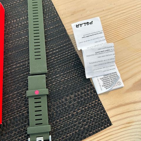 polar wristband 22 mm selges