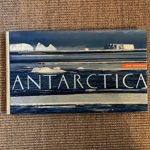 📚BORGE ANTIKVARIAT: «Antarctica» Emil Schulthess