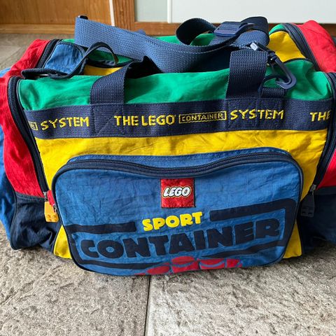 Lego sport container bag av eldre dato - meget flott kvalitet