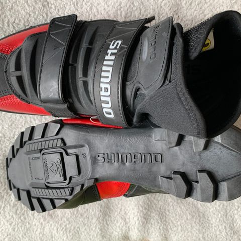 Shimano sykkel vintersko med neopren str 43