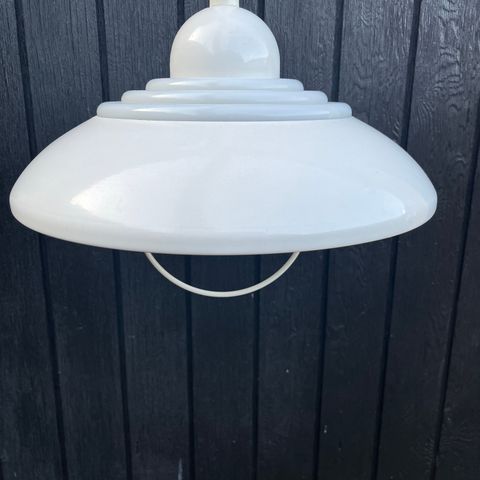 UFO, design Knud Christensen, vintage dansk design, taklampe med heis. Space age