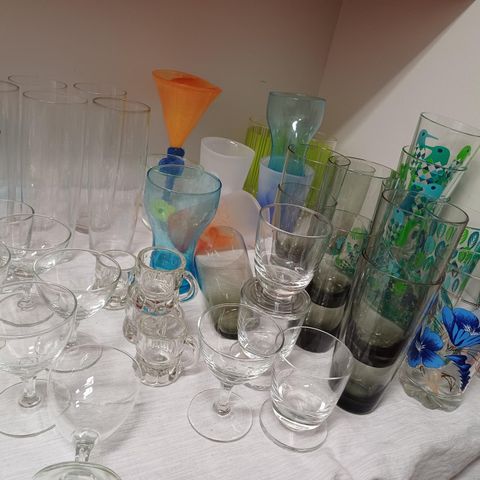 Retro ~ Vintage Glass ~ Ikea ~ Kunstglass