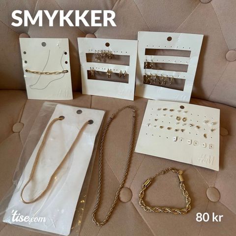 H&M Smykker (helt ubrukt)