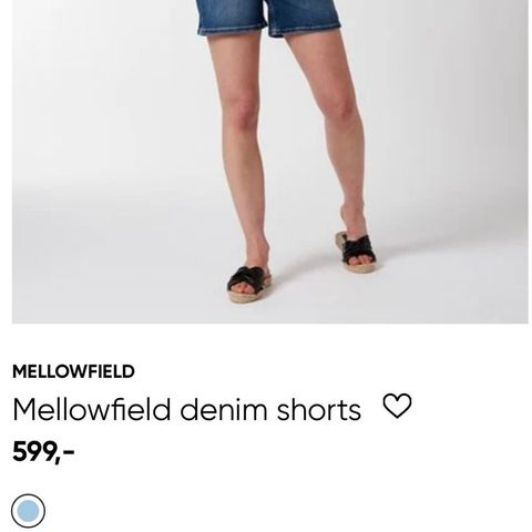 Nesten ny Mellowfield denim shorts, Str, S