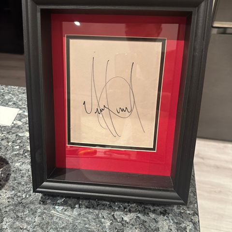 Michael Jackson Autograf