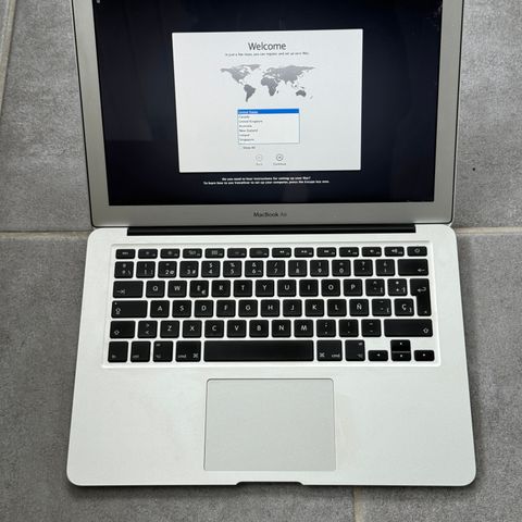 MacBook Air 13" , 4GB minne, 250GB harddisk