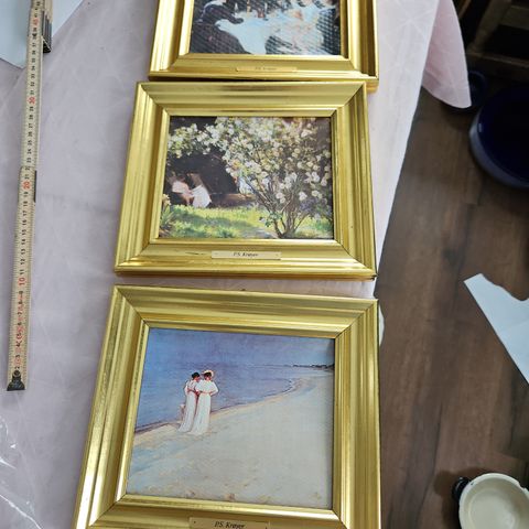 P.S Krøyer miniatyr bilder