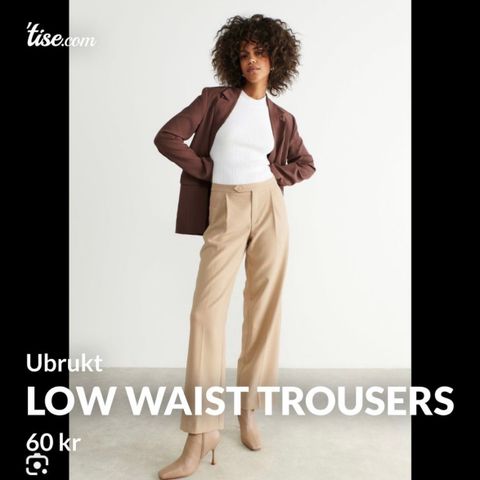 Low-waist Trousers (helt ubrukt)