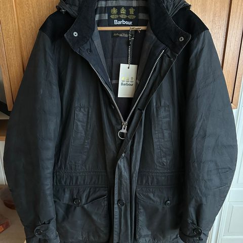 Barbour oilskin jakke