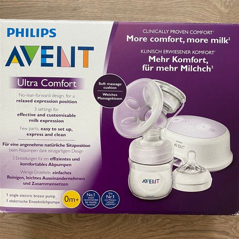 Philips Avent elektrisk brystpumpe