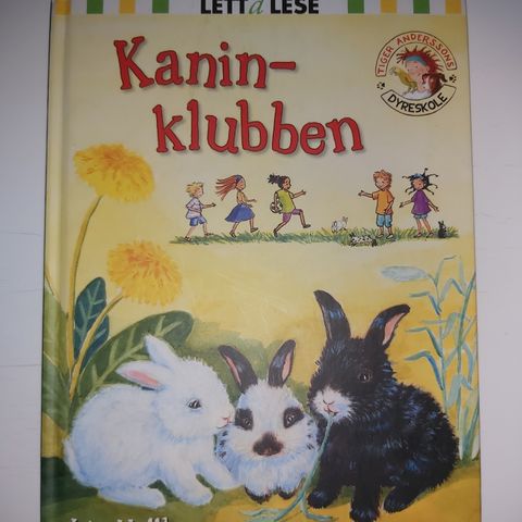 Kanin-klubben bok for barn