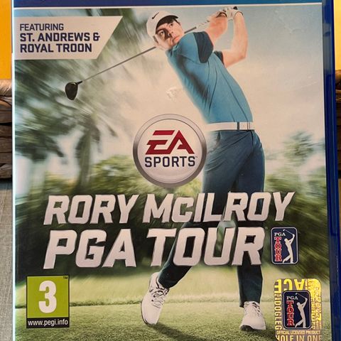 Rory McIlroy PGA tour PS4