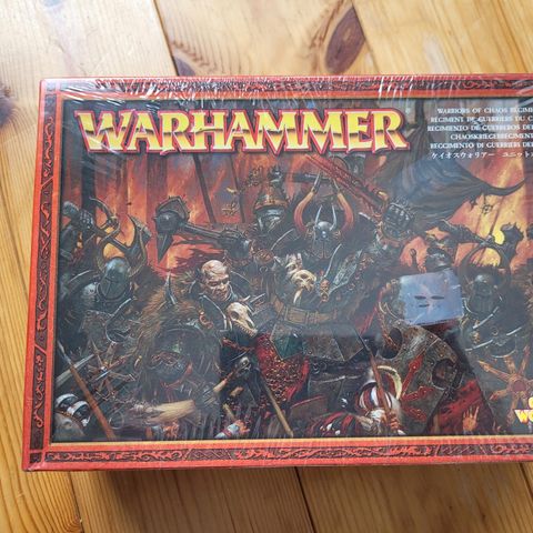Warhammer Fantasy- Warriors of Chaos Regiment NIB Old World Age Of Sigmar