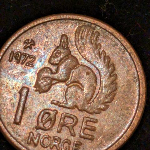 Norges 1 ører 1970 tallet