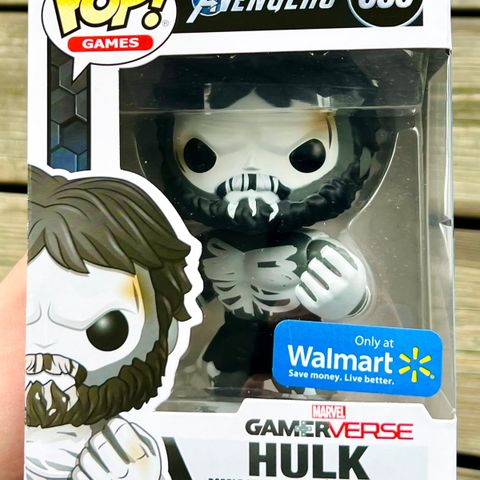 Funko Pop! Hulk (Avengers Game) (Skeleton) | Marvel (635) Excl. to Walmart