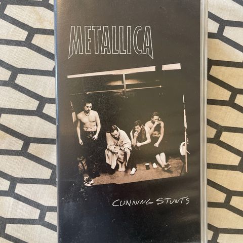 Metallica Cunning Stunts VHS