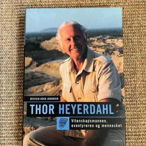 📚BORGE ANTIKVARIAT: «Thor Heyerdahl-Vitenskapsmannen, eventyreren og mennesket»
