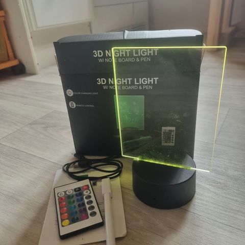 3 d night light