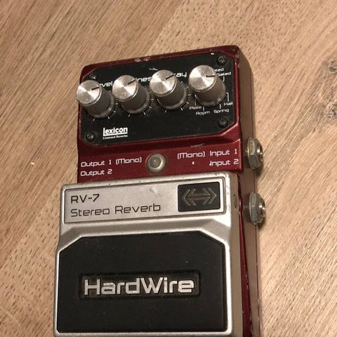 Hardwire RV-7 Stereo Reverb (Made in USA)