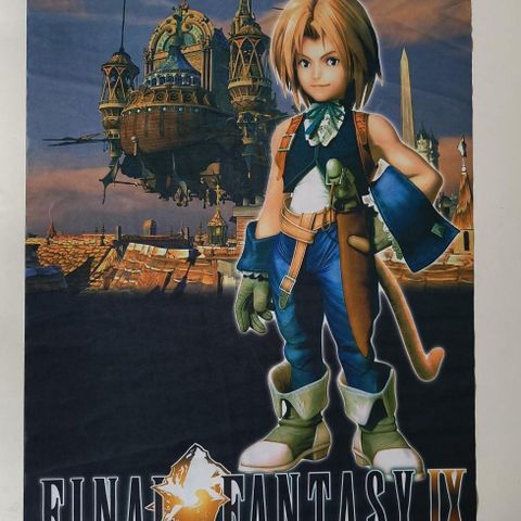 Final Fantasy IX Zidane Wall scroll