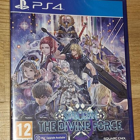 Star Ocean the Divine Force ps4 spill selges!