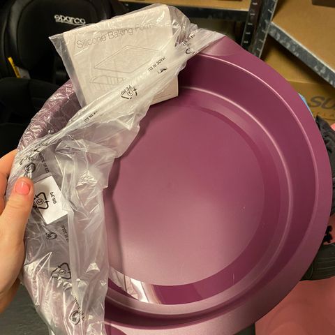 tupperware kakeform i silikon