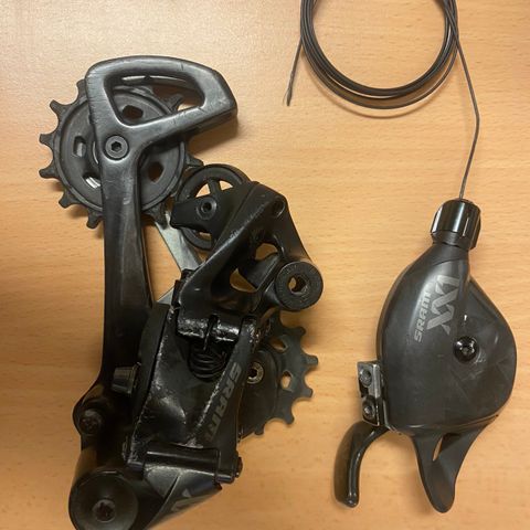 sram xx1 eagle 12s bakgir og trigger