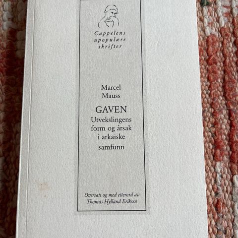 Gaven - Marcel Mauss