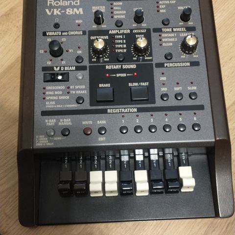 Roland VK-8M "Hammond orgel modul"