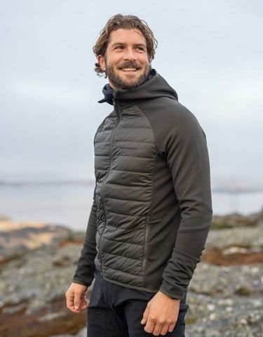 Brand New Peak Performance Down Hybrid Hood Jacket