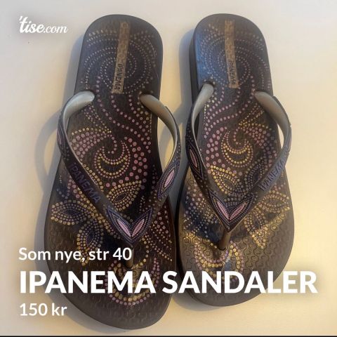 Sko, sandaler og ubrukte tøffler til dame