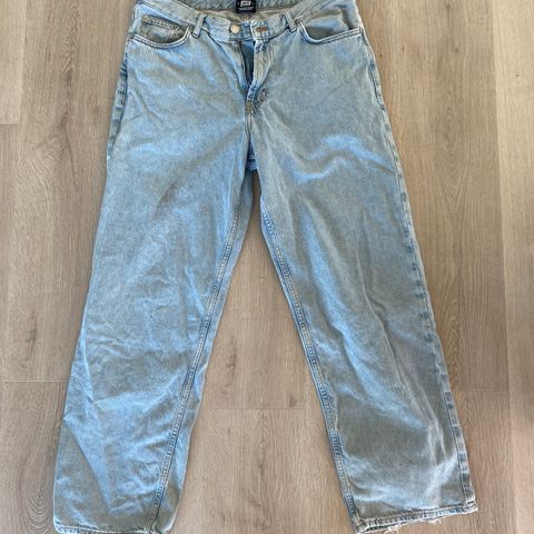 Sweet SKTBS denim bukse lys blå og charcoal