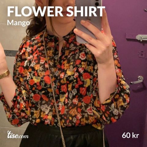 Mango Flower Shirt