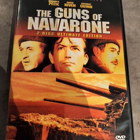 The Guns of Navarone ( DVD) - Gregory Peck - 1961