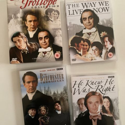 The Anthony Trollope Collection samleboks (BBC), 6 disker