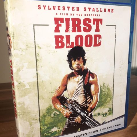 First Blood (norsk tekst) 1982 film Blu-ray (Rambo)