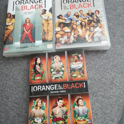 Orange is the New black sesong 1-3