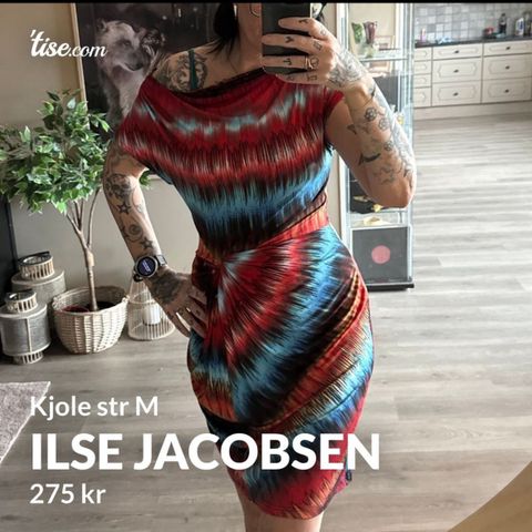 Ilse Jacobsen kjole str M